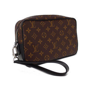 Louis Vuitton Monogram Macassar Pochette Kasai Shoulder Bag